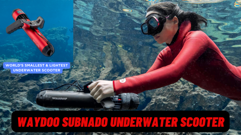 The Subnado Underwater Scooter World S Lightest