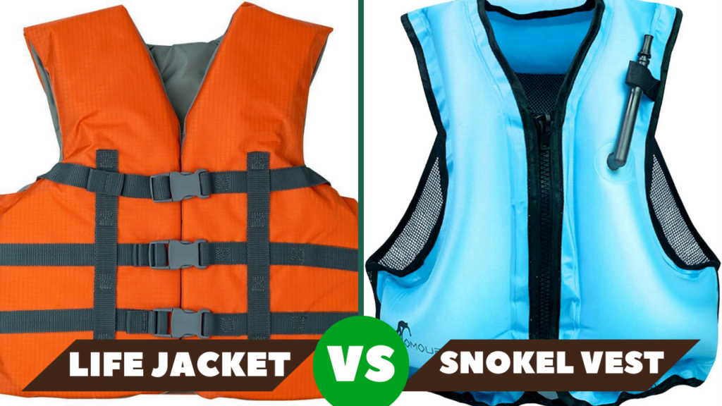 Snorkel vest Vs Life Jacket